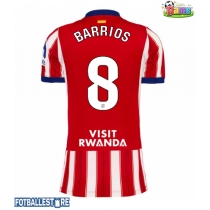 Atletico Madrid Pablo Barrios #8 Hjemmedrakt Dame 2026-27 Kortermet